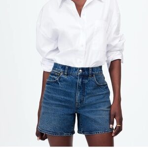 Madewell The Perfect Vintage Mid Length Jean Short